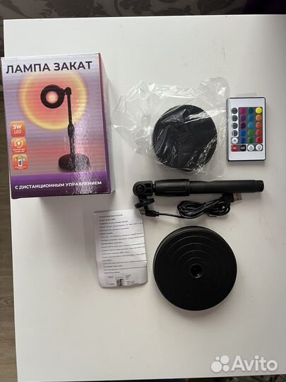 Лампа закат и ночник