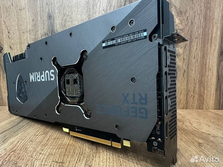 Видеокарта RTX 3080 MSI Suprim X Гарантия