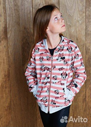 Худи на молнии Mango для девочек-р.158/164см