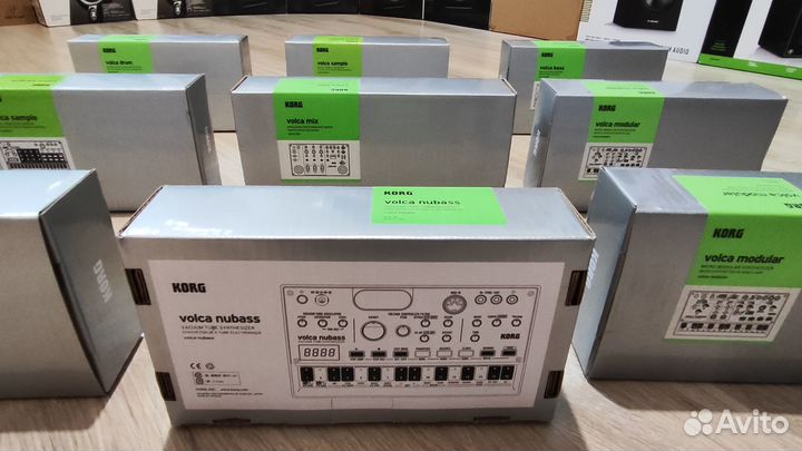 Korg Volca Nubass Аналоговый Синтезатор в Наличии