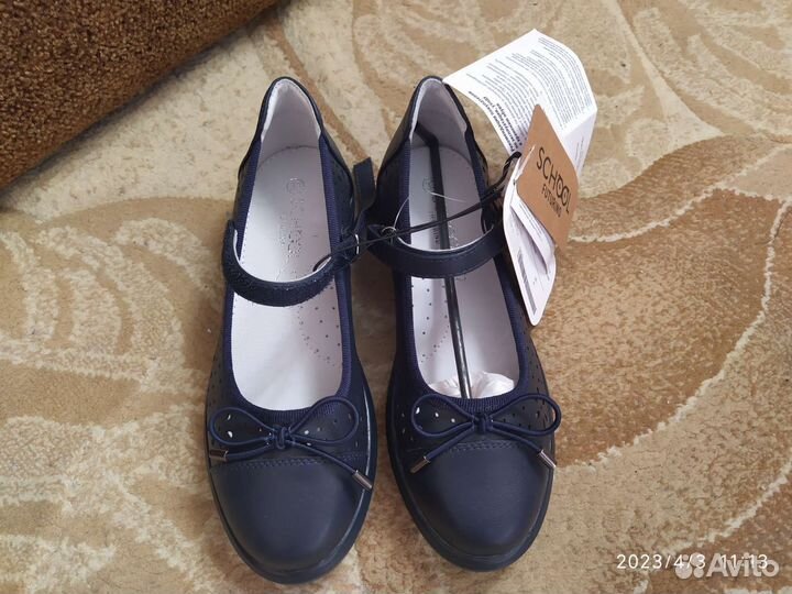 Туфли для девочки 33 размер новые
