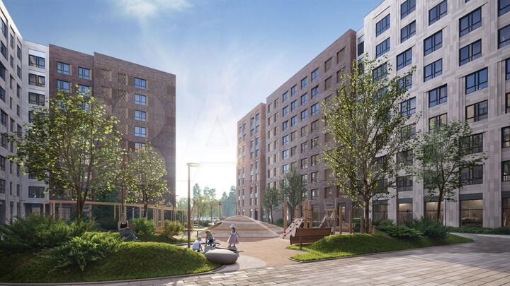2-к. квартира, 57,9 м², 5/9 эт.