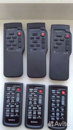 Пульты для видеокамер sony и Panasonic