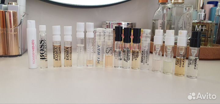 Фирменные пробники парфюмерии