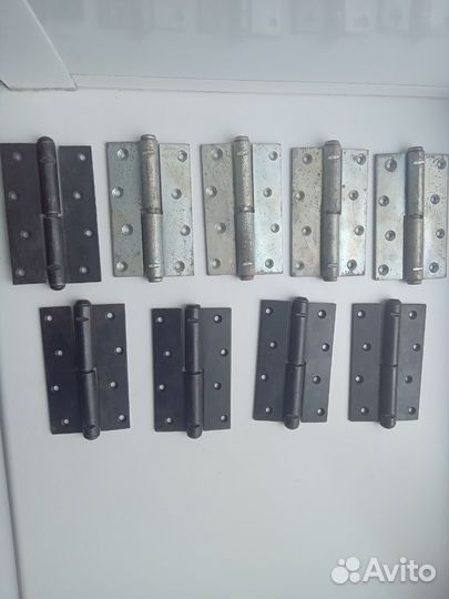 Петля накладная, оконный механизм