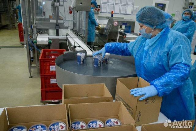 Вахта Упаковщики(Цы) готовой продукции Москва