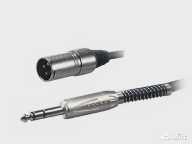 Кабель 6.3 Jack-XLR Proel bulk230LU05 длину 0,5 м