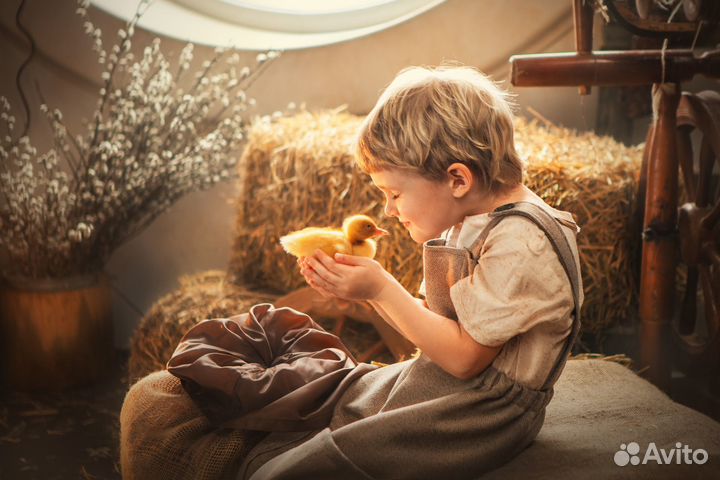 Пасхальный фотопроект для детей/семьи