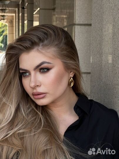 Макияж прическа