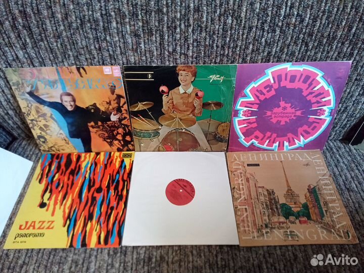 Виниловые пластинки 33 шт
