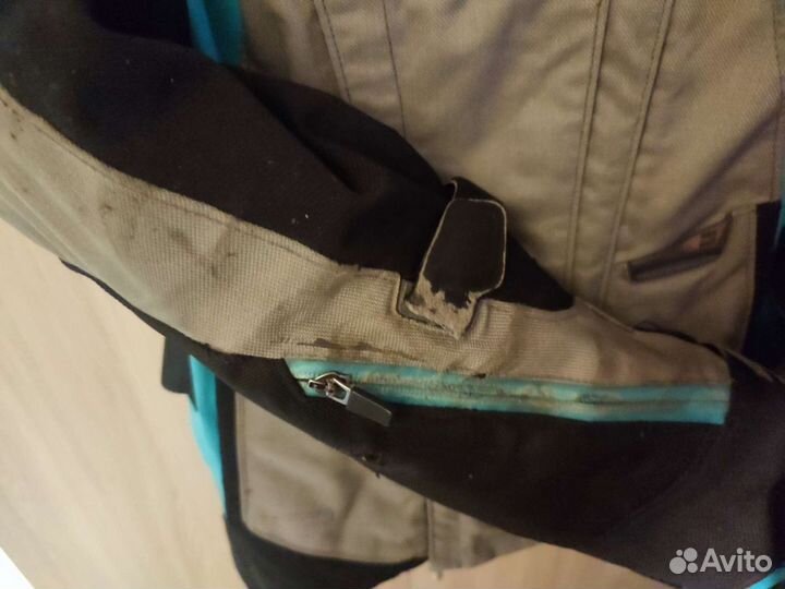 Мотокуртка женская текстильная