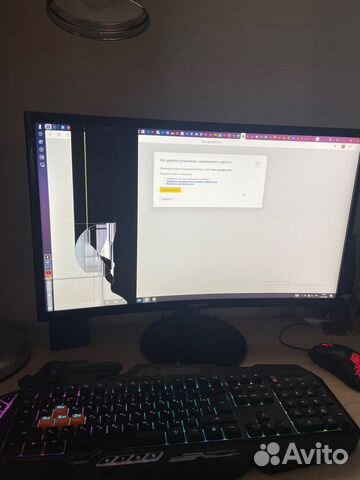 Монитор Samsung на запчасти