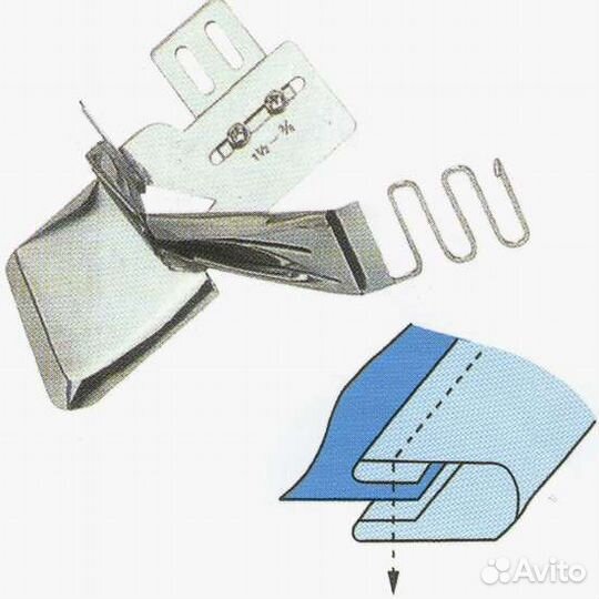 Окантователь А9 для прямострочной машины