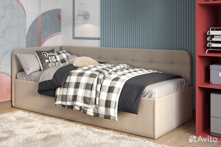 Кровать Лита 900 с пм (левая)