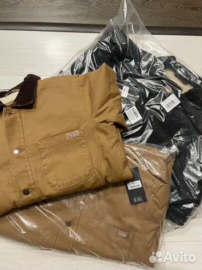 Куртка Dickies Duck Canvas Chore Coat, Brown Duck