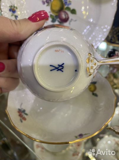 Чайная тройка мейсен
