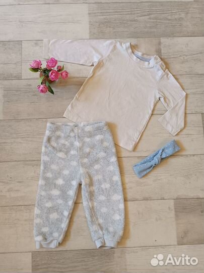 Пакет вещей для девочки 74-80см