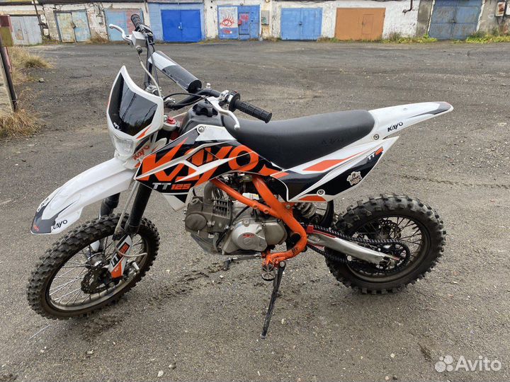 Питбайк kayo basic TT125EM 17/14 KRZ