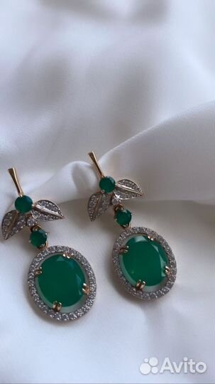 Золотые серьги