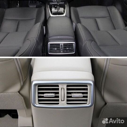 Окантовка вентиляции салона Nissan X-Trail 2014-нв