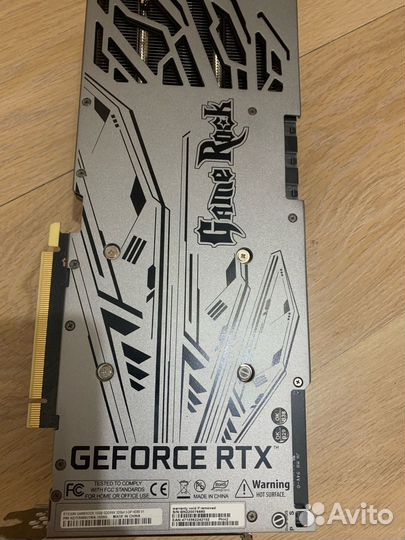 Видеокарта Palit GeForce RTX3080 gamerock 10G
