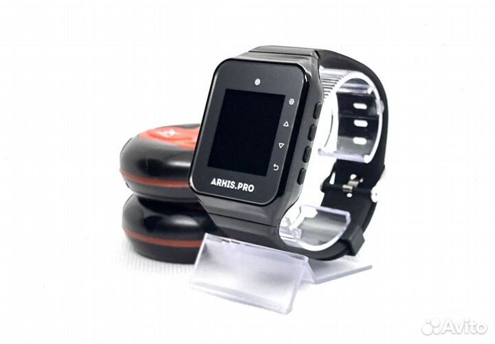 Часы пейджер для персонала и кнопка вызова Классик