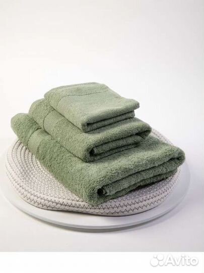 Новый комплект из 3 банных полотенец