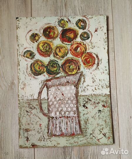 Объемная картина стиль лофт от художника