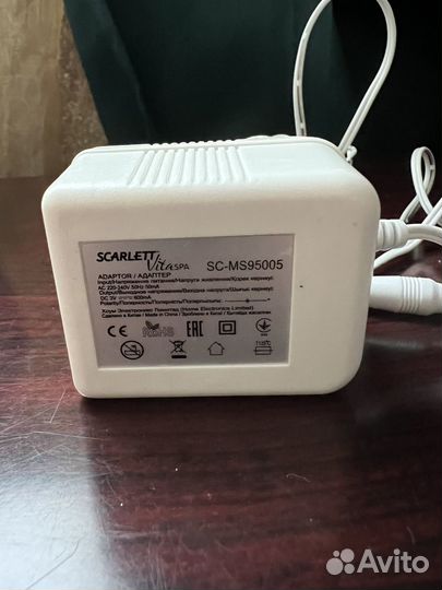 Маникюрный набор scarlett vita spa