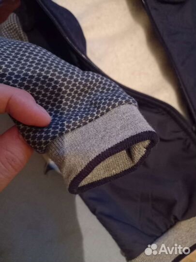 Тёплый джемпер и рубашка