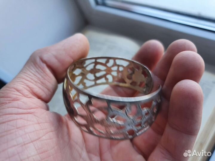 Браслет серебро 875 кубачи