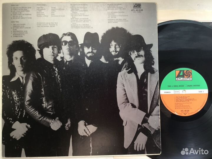 The J. Geils Band and Peter Wolf