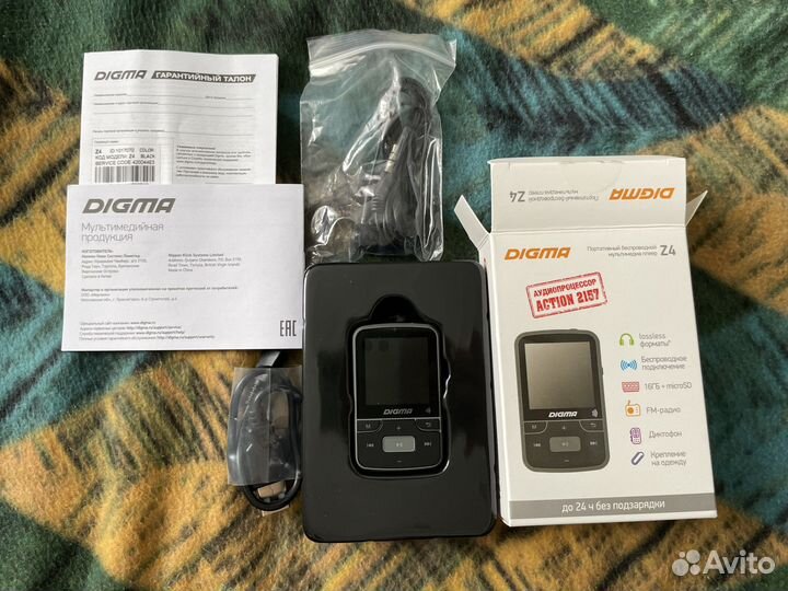 Mp3 плеер digma z4