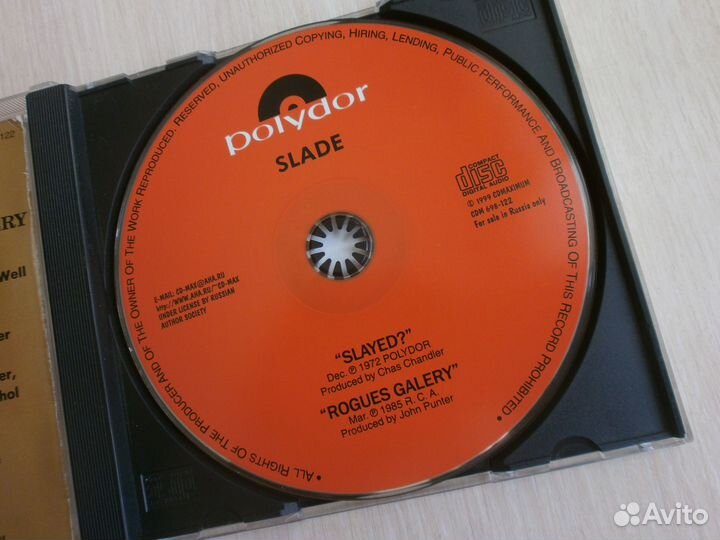 Slade Slayed / Rogues gallery CD Лицензия