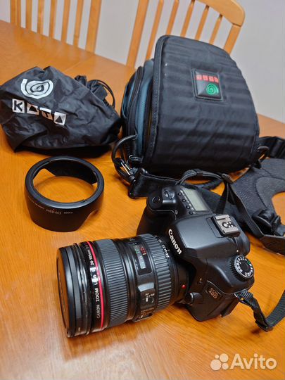 Зеркалка Canon 40D + объектив EF 24-105mm f/4L