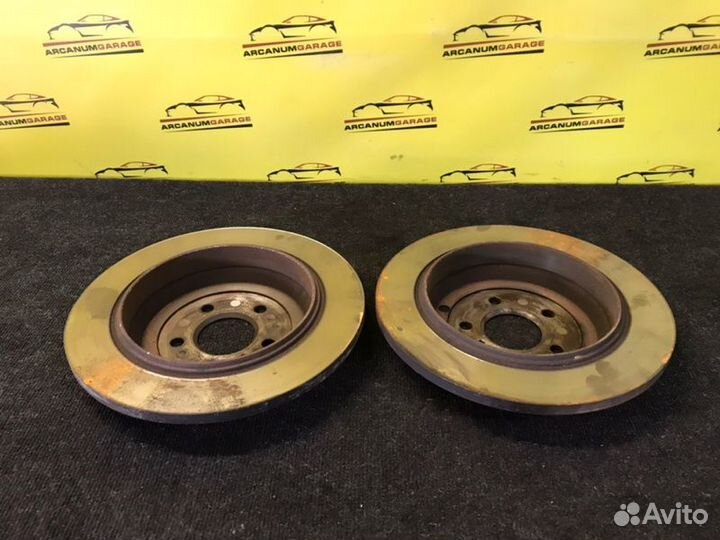 Тормозной диск задний Mercedes Ml W164 OM642.940