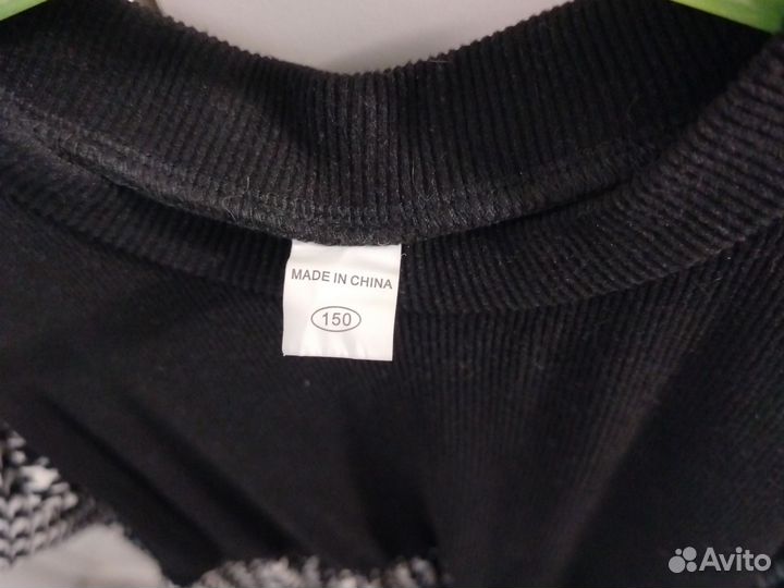 Платье трикотажное для девочки