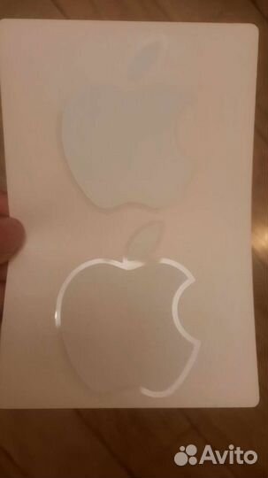 Наклейки Apple на ноутбук