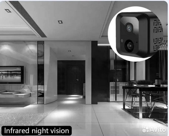 Мини камера Р3 видеонаблюдения, 4G с сим картой