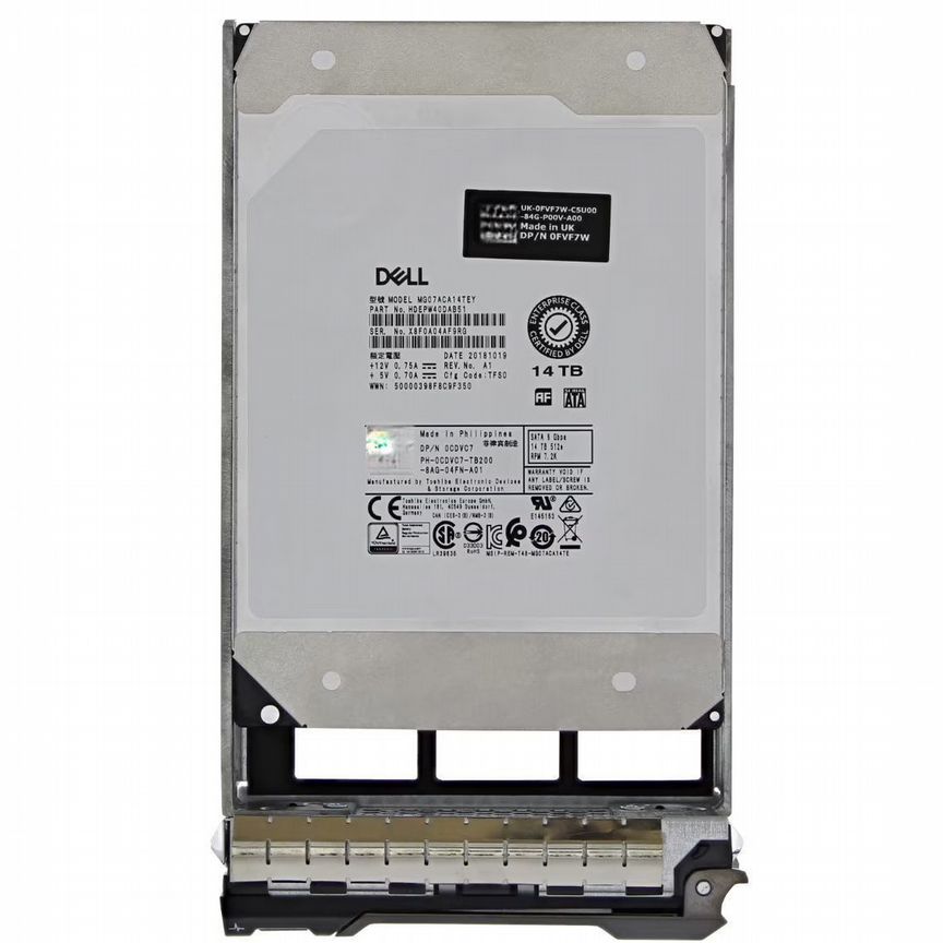 [CDVC7] Жесткий Диск Dell 14tb Sata3 3.5" Hdd Cdvc7