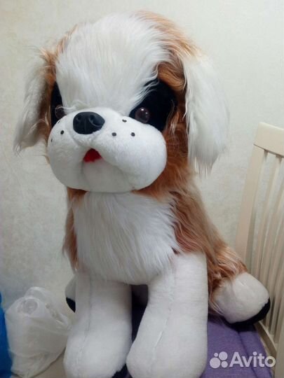 Мягкая игрушка собака большая