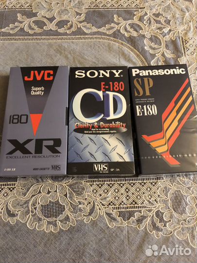 Видеокассеты новые