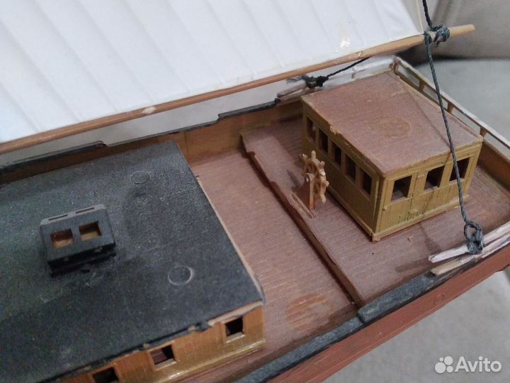 Модель корабля Бригантина