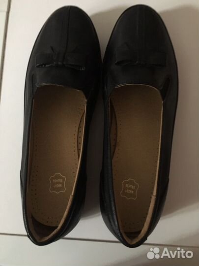 Туфли кожаные