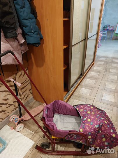 Санки коляска