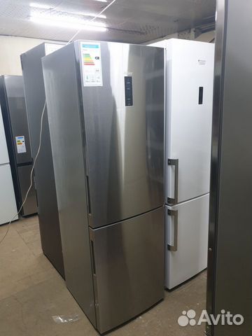 Новый холодильник Haier C2F636 / нержавеющая сталь