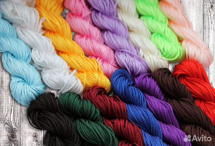 Шнуры для вязания и рукоделия