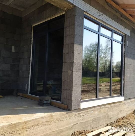 Пластиковые и алюминиевые окна на заказ