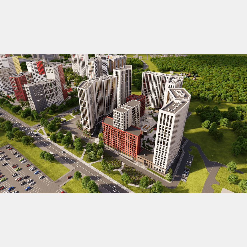 1-к. квартира, 32,8 м², 19/22 эт.