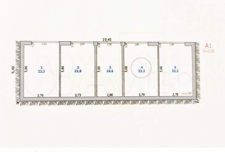 Гараж, 22 м²